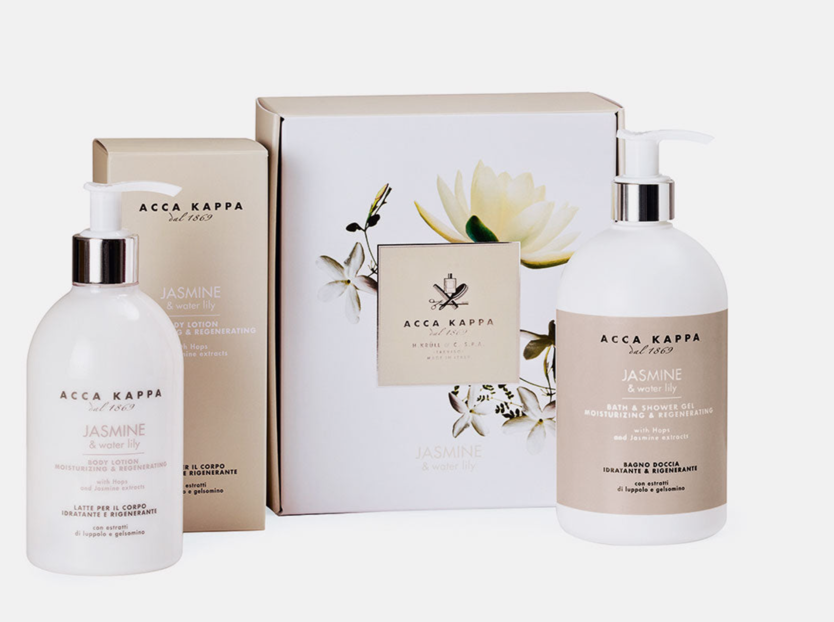 ACCA KAPPA  - JASMIN & WATER LILY - Dárková sada